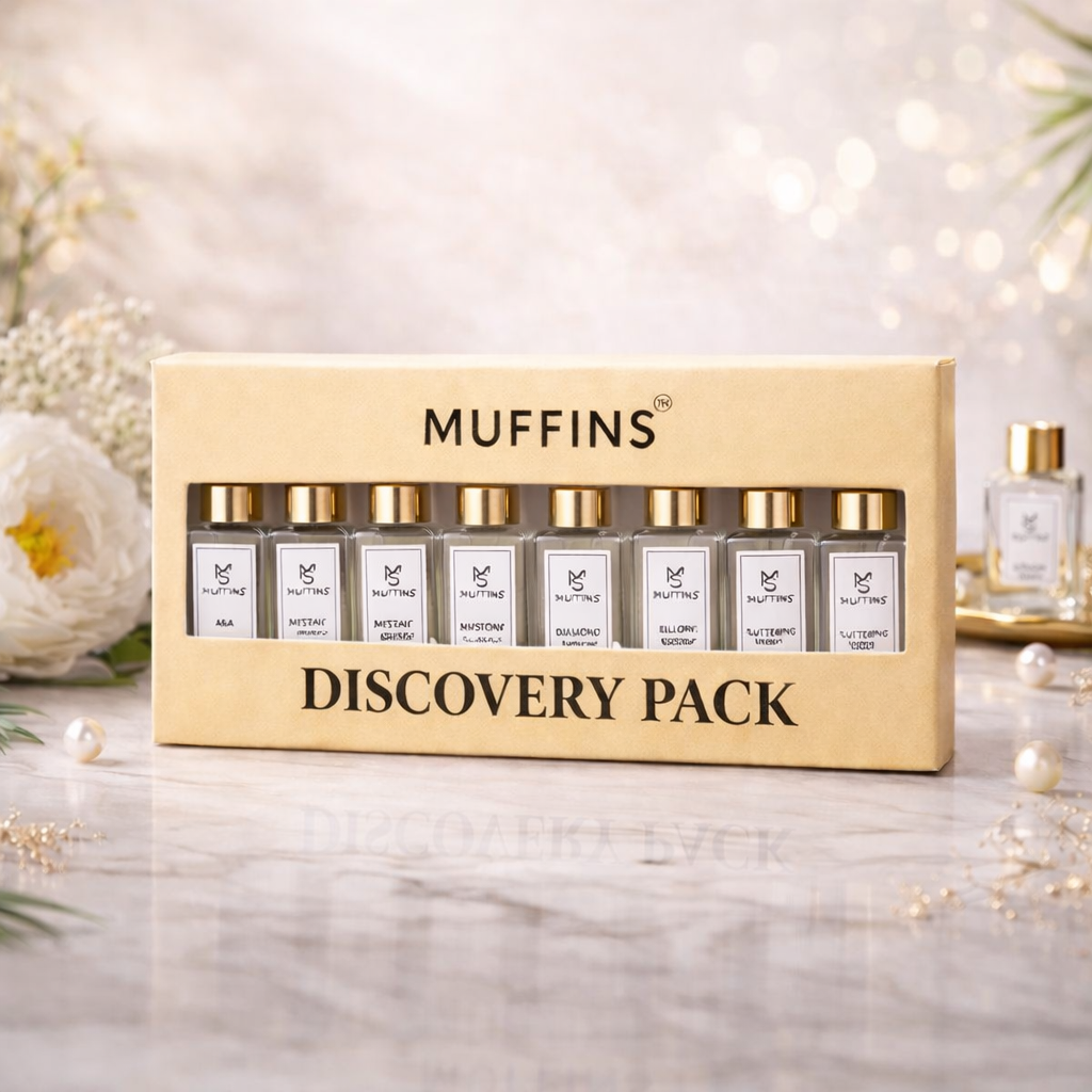 discovery-set Muffins Discovery Pack – 8 Mini Perfume Set | Long Lasting Luxury Fragrance Sampler - Image 1